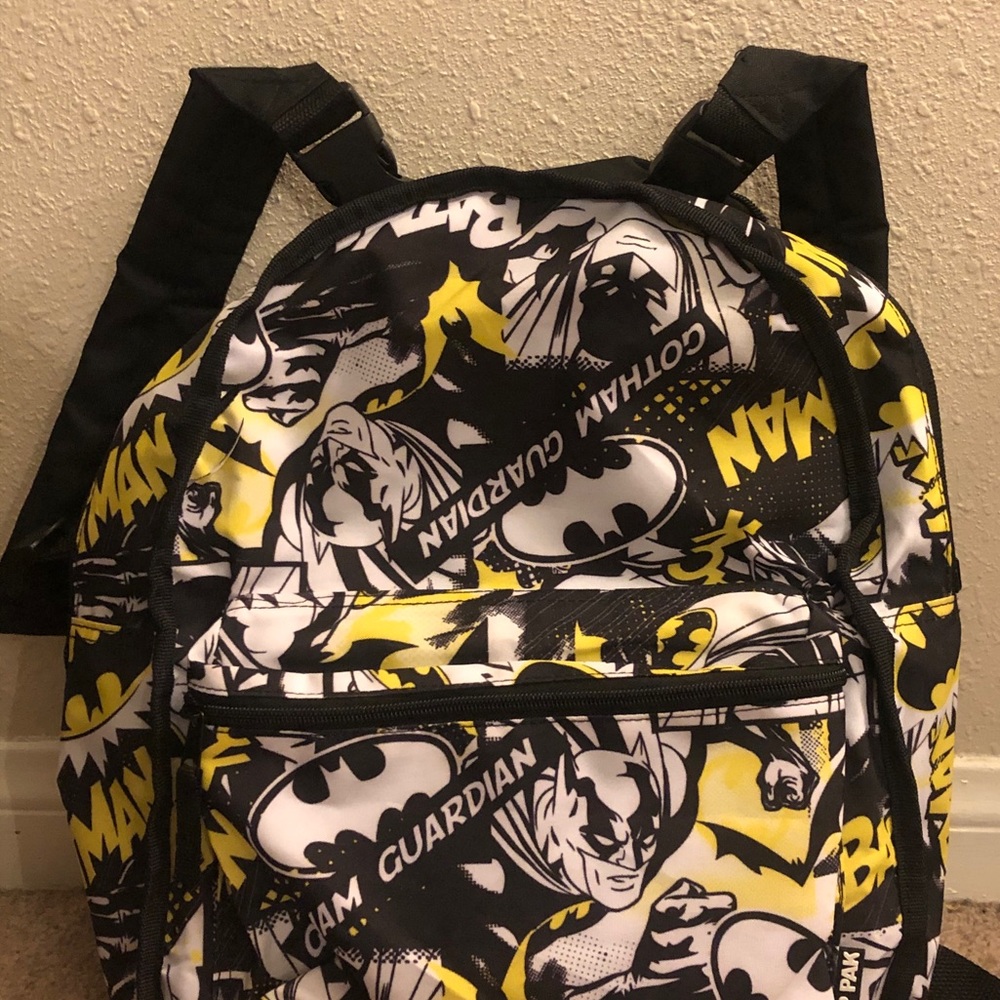 reversible batman backpack! (FLIP PAK BRAND)